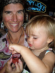 Hil and Emma James at Sloppy Joes
