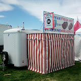 The new canvas on our custom mini-donut trailer