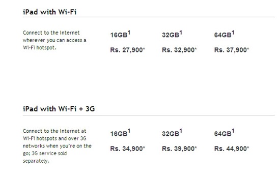 apple ipad india prices apple ipad india prices