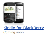 Kindle for BlackBerry