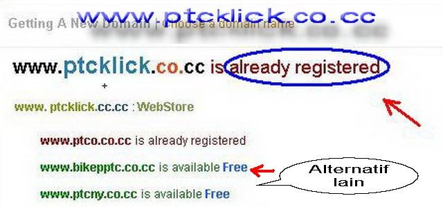 domain gratis co.cc 4 Setting Domain gratis (co.cc) dan dapat Dollar Gratis