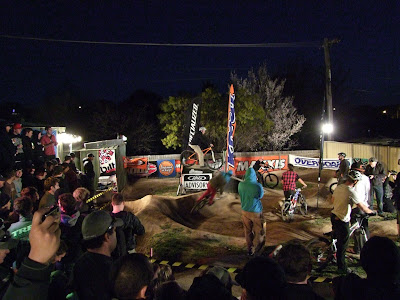 Pump track in action