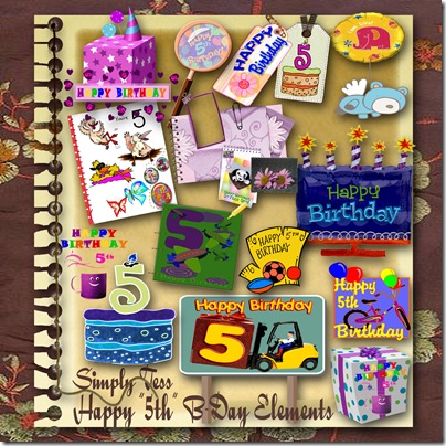 http://mysimplethoughtsncreations.blogspot.com/2009/06/happy-5th-birthday-elements.html