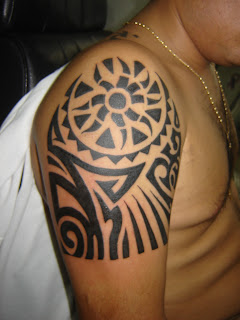 Tattoo sleeves circle flash decoration