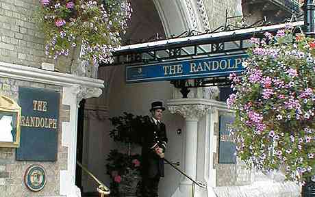 Randolph Hotel, oxford, road house review