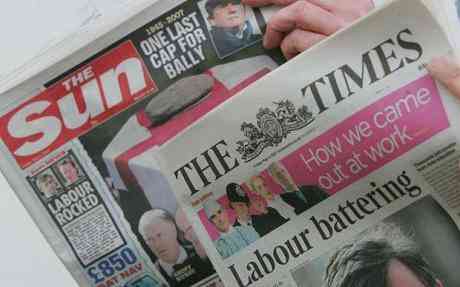 The Sun and The Times - Times Newspapers loses �88m as promotion drops