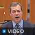 British MEP Nigel Farage harangs the new EU boss Herman outpost Romuloy.