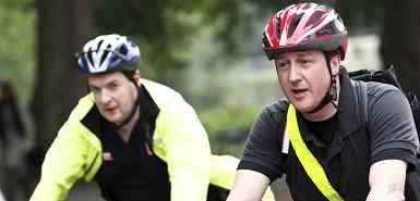George Osborne, left, and David Cameron.