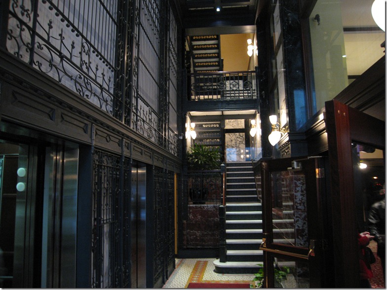 Inside the Burnham Hotel