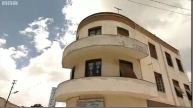 Apartment Block in Asmara (with a surprise inside)