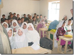 Boys and Girls School in Bamian