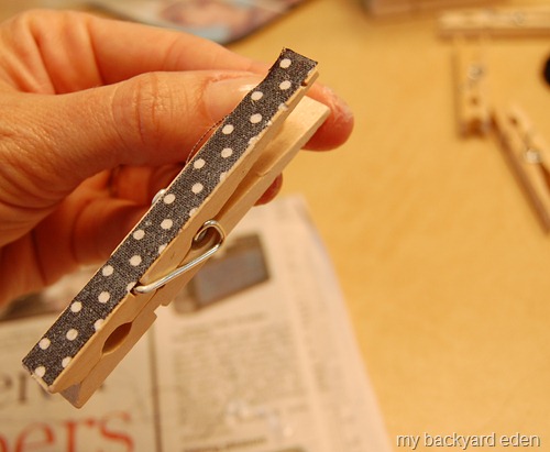 Mod Podge Clothespins Mod Podge Clothespins