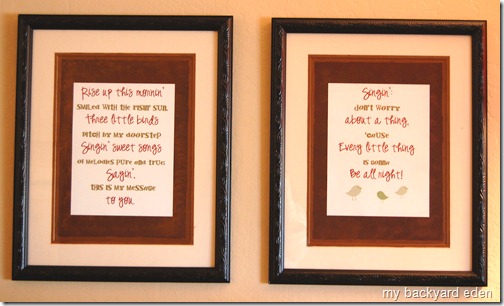 Three Little Birds Art