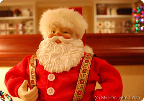 dancing santa