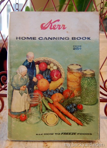 1950's Kerr Home Canning Book