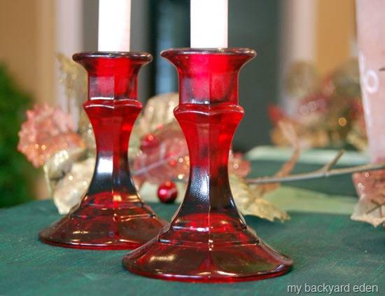 ruby depression glass