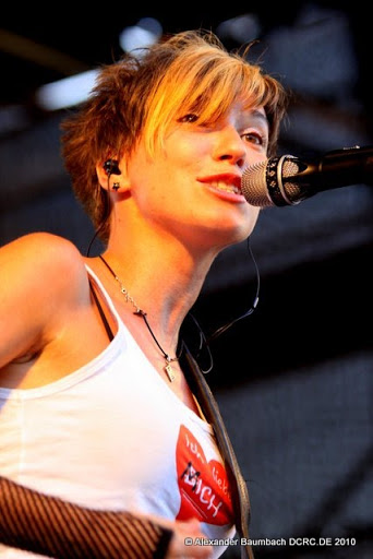 Maila beim Lutherrock 2010