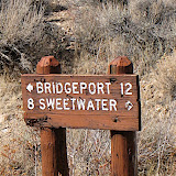 We came from Bridgeport.  Sweetwater is in Nevada.