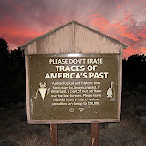 This sign is a little late as all of the brick buildings of Aurora were destroyed in order to supply Southern California with used brick for new home construction in the early 1950's.