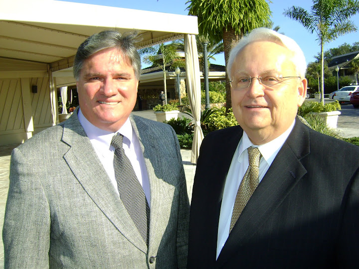 John Walsh and John Hagen -CEO of the Pasco Economic Development Council