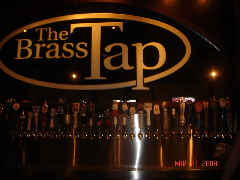 The Brass Tap has a lot on tap. brasstapbeerbar.com 
