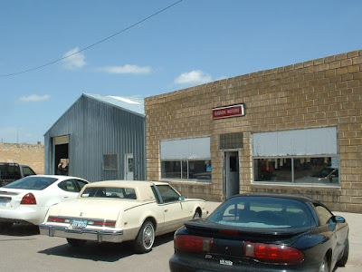 Traveled back to the now defunct dealership where the car was originally sold in Quinter, KS.