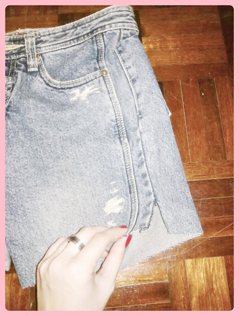DIY Denim Shorts #3 DIY Denim Shorts #3