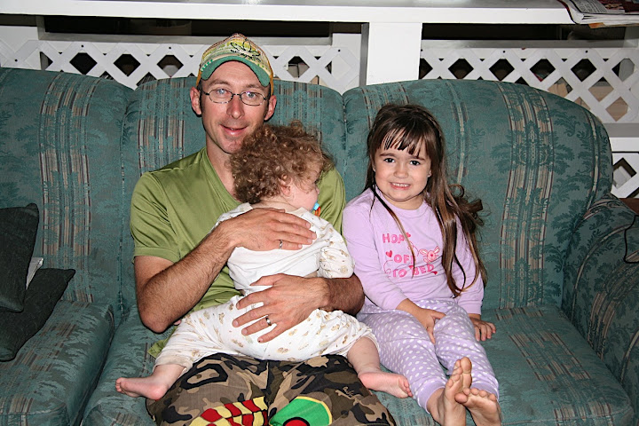Uncle Jeff with Conrad and Sage