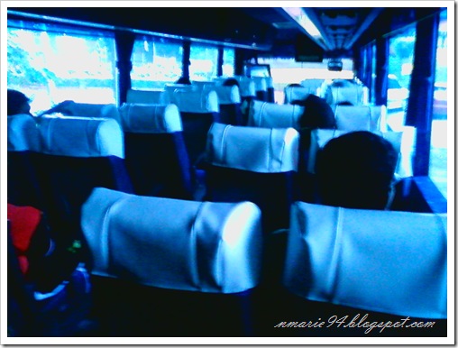 In the bus