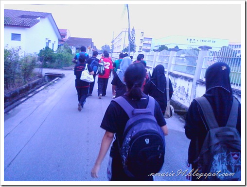 We march forward in a disorderly manner ;D