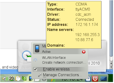 KNetwork Manager on OpenSUSE