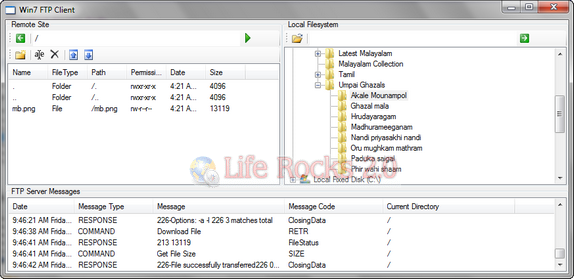 Upload And Download Using Ftp With Win7 FTP Client