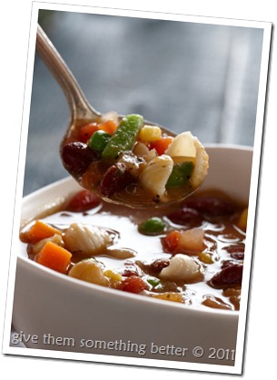 Minestrone and Meatball Sub detail 4