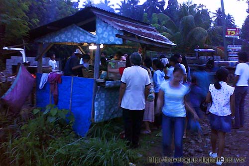 Foods sold after Misa de Gallo