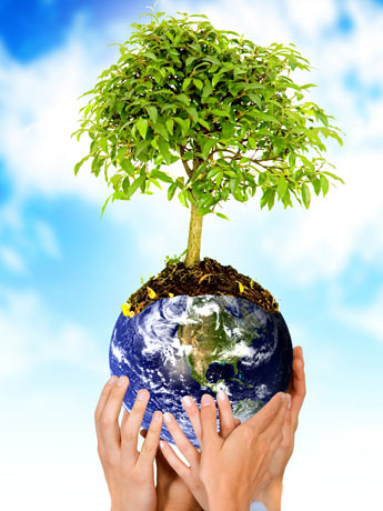 Cuidar do planeta está em nossas mãos Cuidar do planeta está em nossas mãos