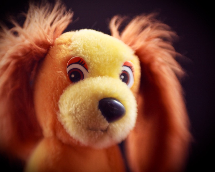 Lensbaby Meets Stuffed Animal