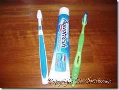 Tandbørstning