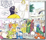 Worried Joseph confronted by Messenger