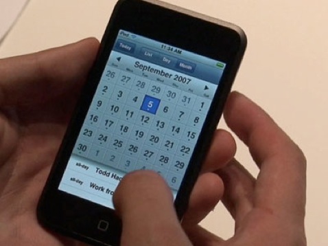 calendario iphone