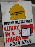 The Indian restaurant in the building where I live.