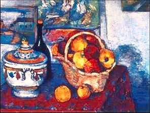 Image of Still Life with Soup Tureen - Paul Cezannes