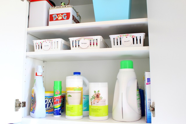 An Organized Laundry Room