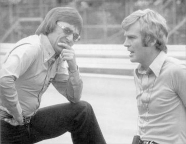 F1DataBase - Bernie Ecclestone e Max Mosley - AdS 1976