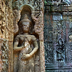 Preah Khan devata of shadows 05 Preah Khan Khmer Temple Goddesses   Devata of the Shadows
