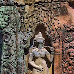 Preah Khan devata of shadows 06 Preah Khan Khmer Temple Goddesses   Devata of the Shadows