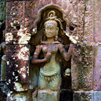 Preah Khan devata of shadows 13 Preah Khan Khmer Temple Goddesses   Devata of the Shadows