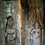  Preah Khan Khmer Temple Goddesses   Devata of the Shadows