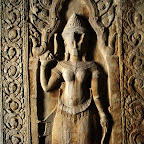Preah Khan devata of darkness 25 Preah Khan Khmer Temple Goddesses   Devata of Darkness