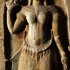 Preah Khan devata of darkness 26 Preah Khan Khmer Temple Goddesses   Devata of Darkness