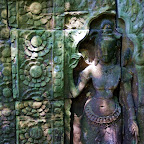 Preah Khan devata of darkness 17 Preah Khan Khmer Temple Goddesses   Devata of Darkness